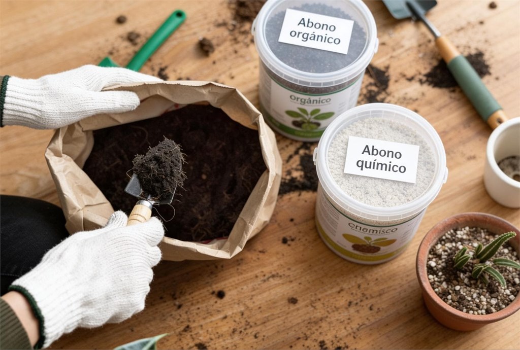 ¿Abono químico o abono orgánico?